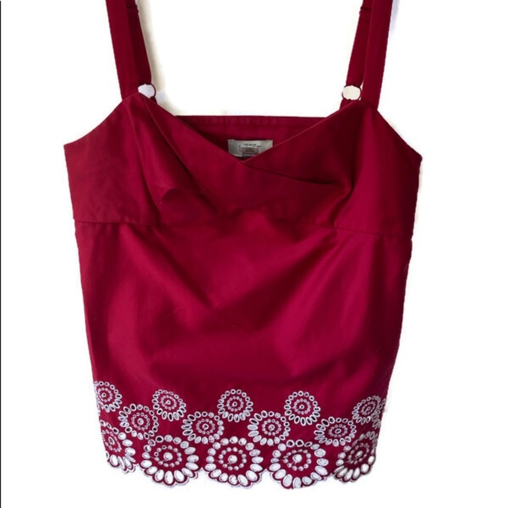 LOFT adjustable strap playful top